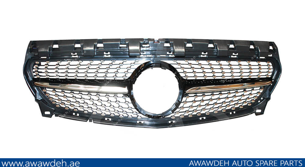 MERCEDES BENZ CLA CLASS GRILL DIAMOND BLACK